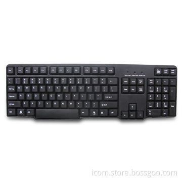 Wired USB Keyboard with 10 Million Strokes Lifespan Circle